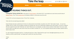 Desktop Screenshot of orangutanswing.com